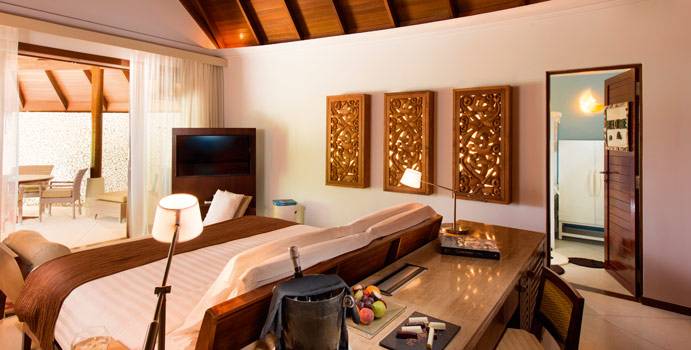 Eltern Schlafzimmer, Family Beach Villa, Constance Halaveli Resort