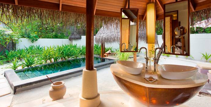 Bad, Family Beach Villa, Constance Halaveli Resort