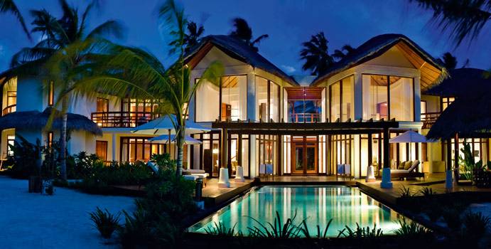 Bei Nacht, Presidential Suite, Constance Halaveli Resort