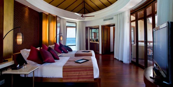 Schlafzimmer, Presidential Suite, Constance Halaveli Resort