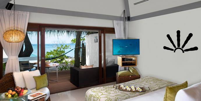 Wohnen, Superior Beach Villa, Taj Coral Reef Resort & Spa