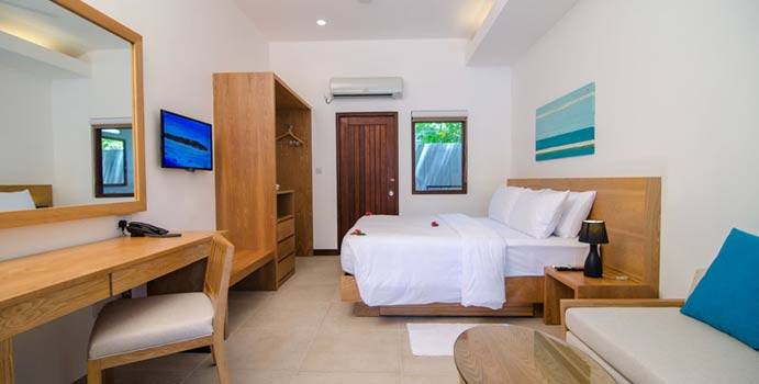 Innenaustattung, Garden Room, Summer Island Maldives