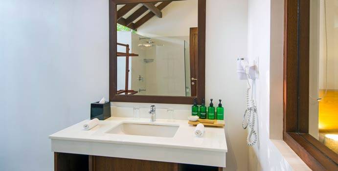 Waschbecken, Superior Bungalow, Summer Island Maldives