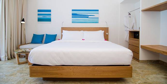 Schlafen, Superior Beach Room, Summer Island Maldives