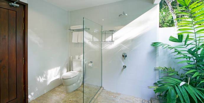Dusche, Superior Vista Room, Summer Island Maldives
