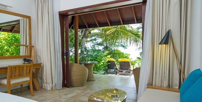 Terrasse, Premium Beach Villa, Summer Island Maldives