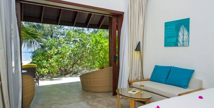Ausblick, Premium Beach Villa, Summer Island Maldives