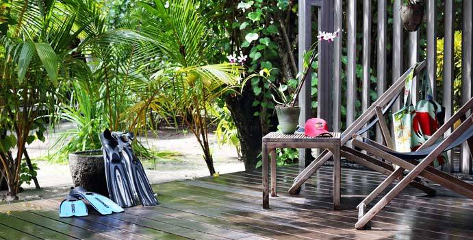 Terasse, Club Room, Gangehi Island Resort