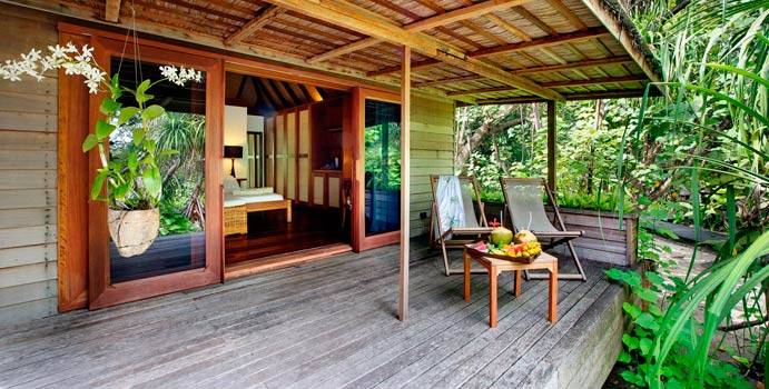 Terrasse, Family Garden Villa, Gangehi Island Resort