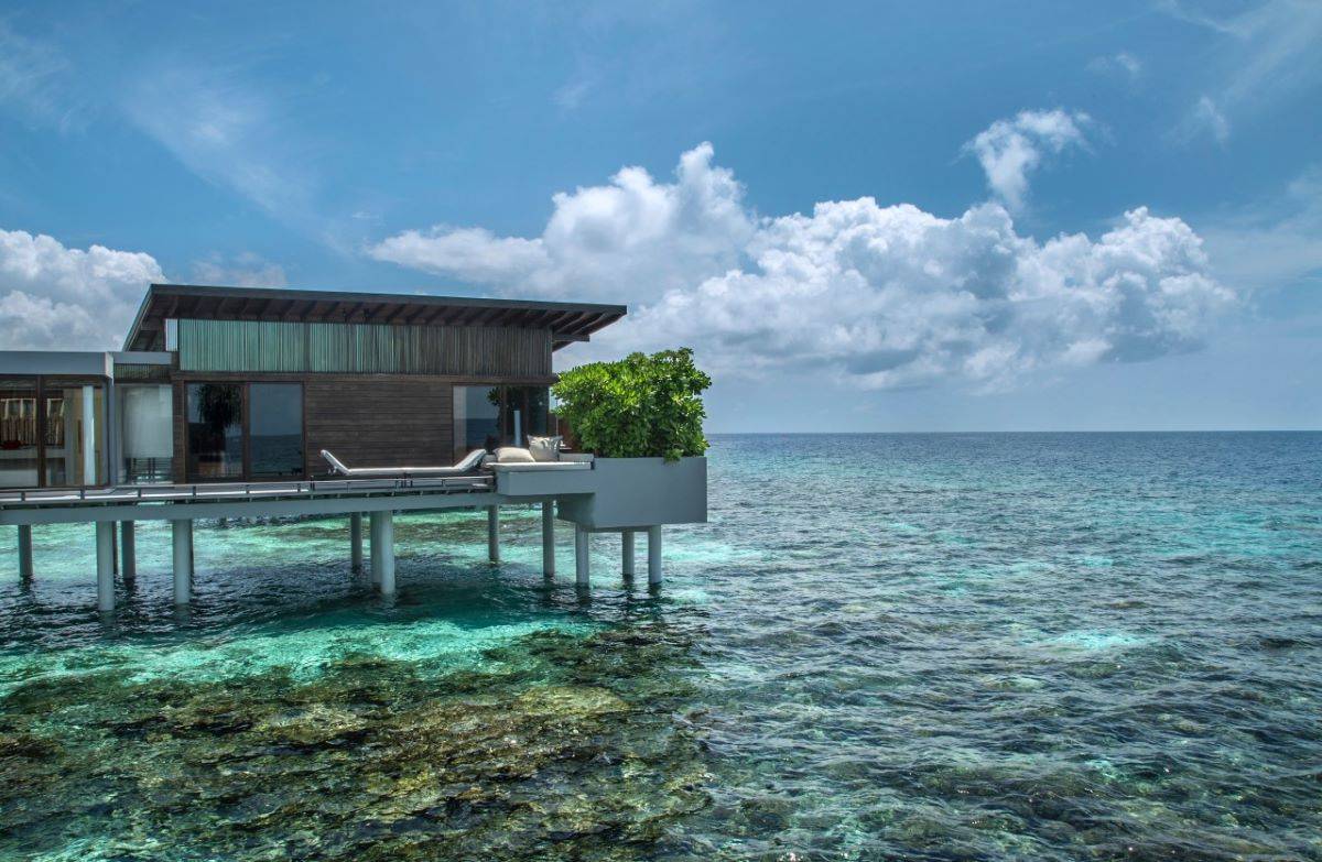 Park Hyatt Maldives Hadahaa, Overwater Villa, Außenansicht