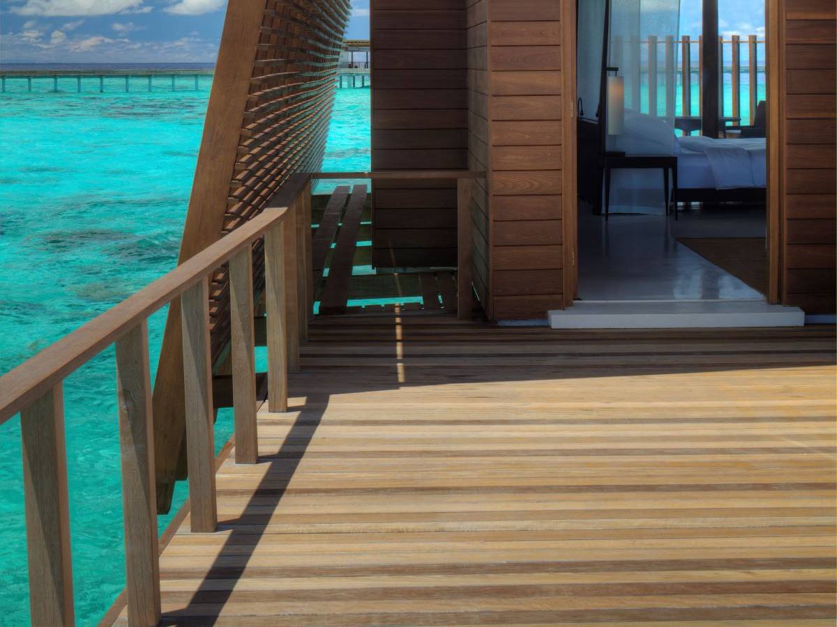 Park Hyatt Maldives Hadahaa, Overwater Villa, Eingang