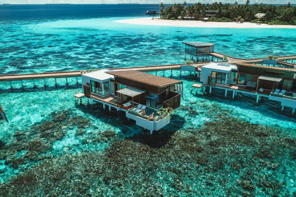 Park Hyatt Maldives Hadahaa, Overwater Sunset Pool Villa, Außenansicht