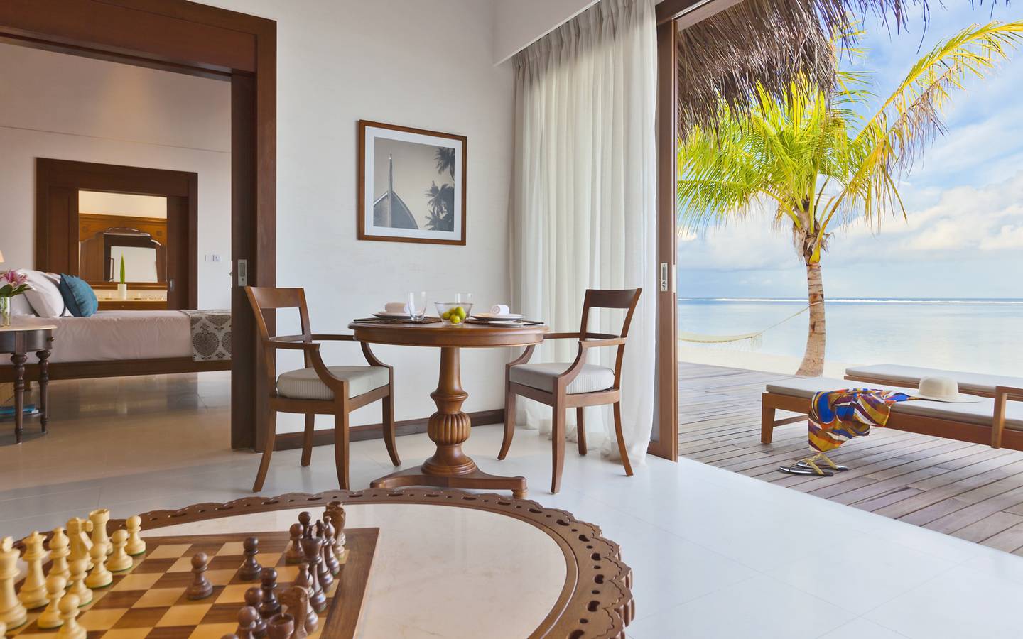 Wohnen, Beach Pool Villa, The Residence Maldives at Falhumaafushi