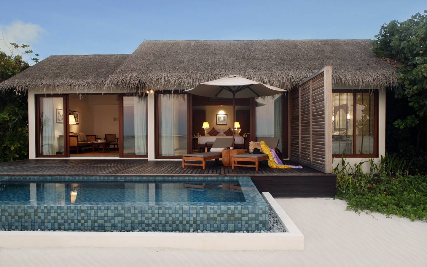 Beach Pool Villa, The Residence Maldives at Falhumaafushi