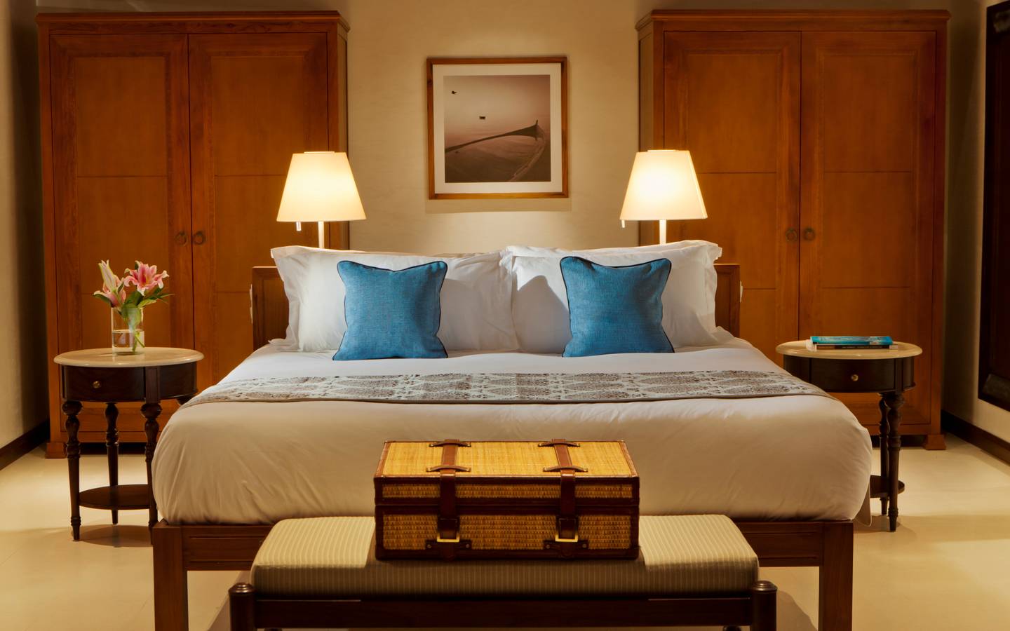 Schlafen, Two Bedroom Beach Pool Villa, The Residence Maldives at Falhumaafushi