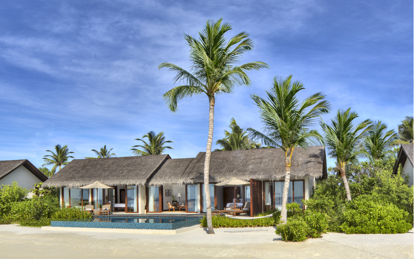Two Bedroom Beach Pool Villa, The Residence Maldives at Falhumaafushi