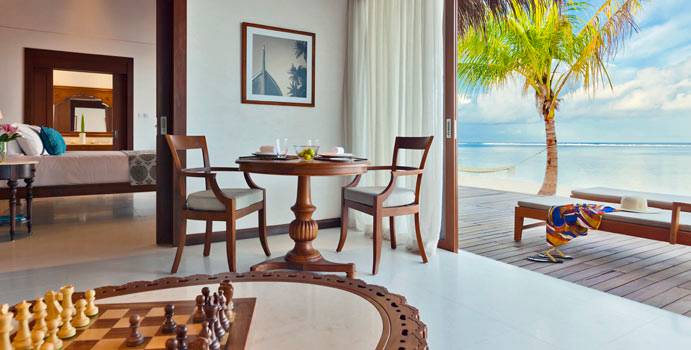 Meerblick,Two Bedroom Beach Pool Villa, The Residence Maldives at Falhumaafushi