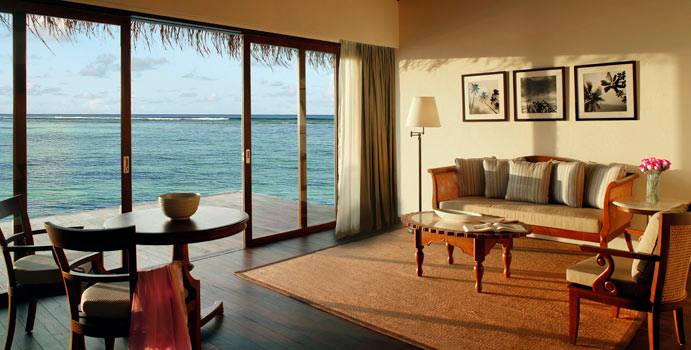 Wohnraum, Deluxe Water Pool Villa, The Residence Maldives at Falhumaafushi