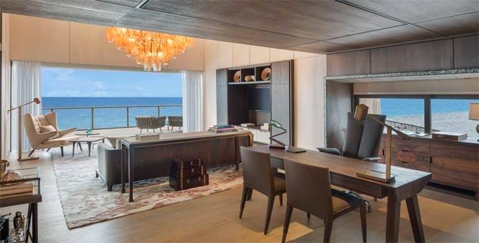 Wohnraum, John Jacob Astor Estate, The St. Regis Vommuli