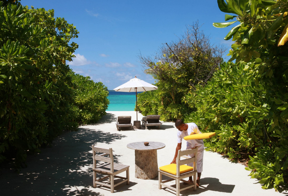 Six Senses Laamu, Ocean Beach Villa with Pool, Ausblick