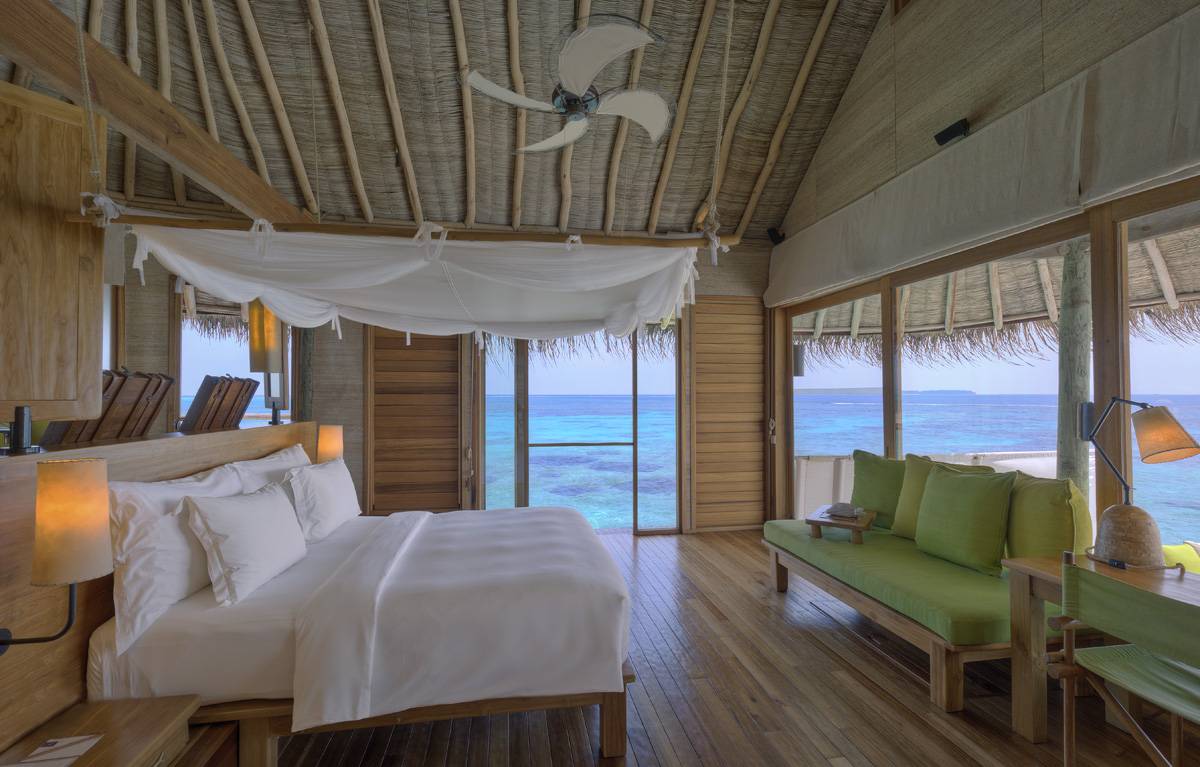 Six Senses Laamu, Laamu Water Villa with Pool, Ausblick