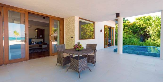 Terrasse, Beach Residence with Plunge Pool, Hideaway Beach Resort & SPA