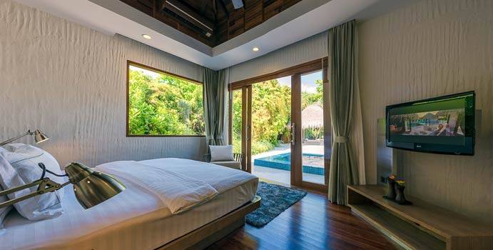 Wohnen, Beach Residence with Plunge Pool, Hideaway Beach Resort & SPA