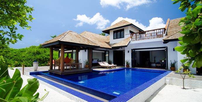 Aussenbereich, Two Bedroom Family Villa with Pool, Hideaway Beach Resort & SPA
