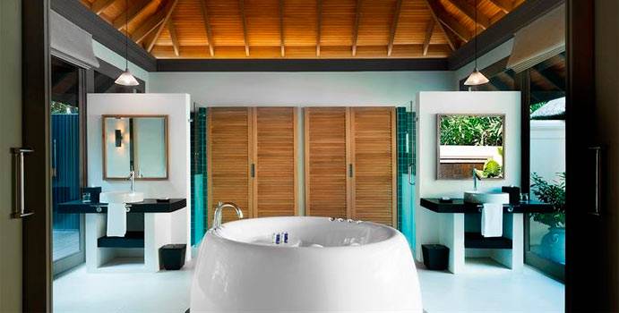 Bad, One Bedroom Beach Suite, JA Manafaru