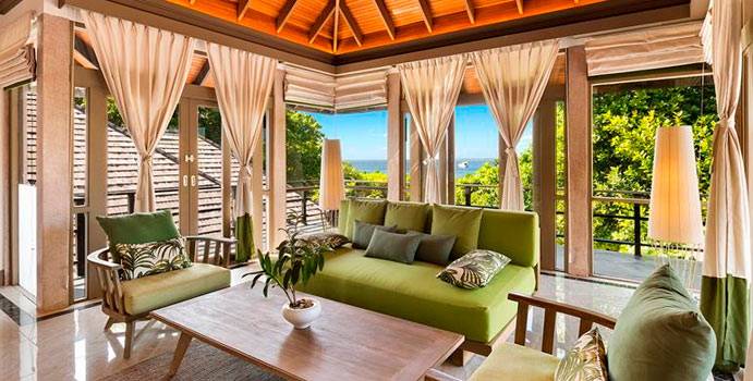 Lounge im ersten Stock, The Royal Residence, JA Manafaru