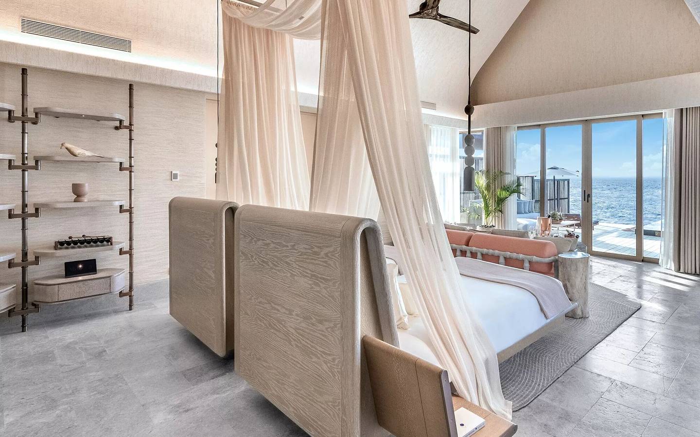 JOALI BEING | Sunset Ocean Pool Villa | Schlafzimmer