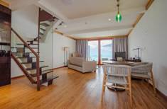 Nooe Maldives - Duplex Overwater Villa - Living Room
