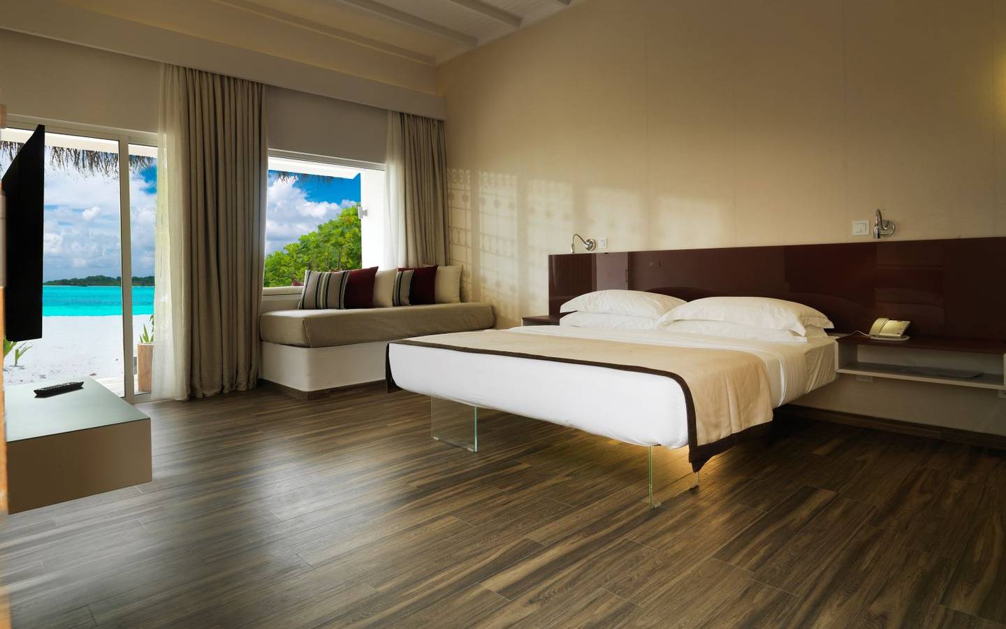 Cocoon Maldives, Beach Villa, Wohnen