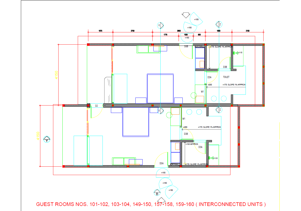 Cocoon Maldives, Family Beach Villa, Grundriss