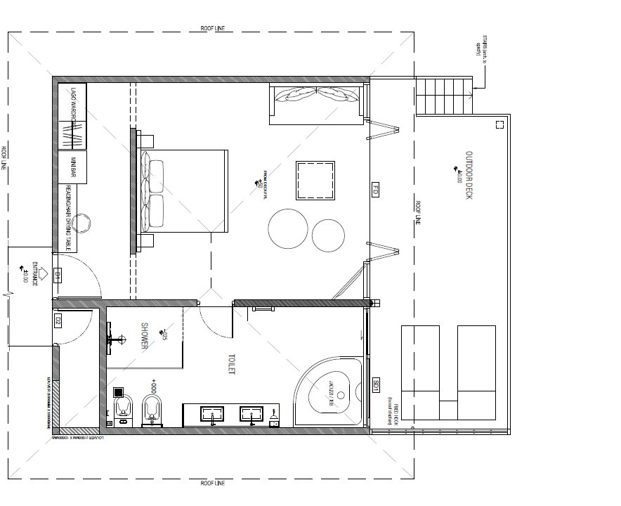 Cocoon Maldives, Lagoon Suite, Grundriss