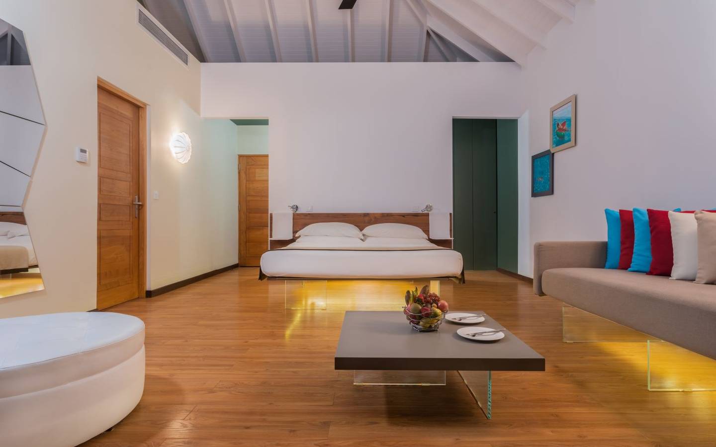 Cocoon Maldives, Lagoon Suite with Pool, Wohnen