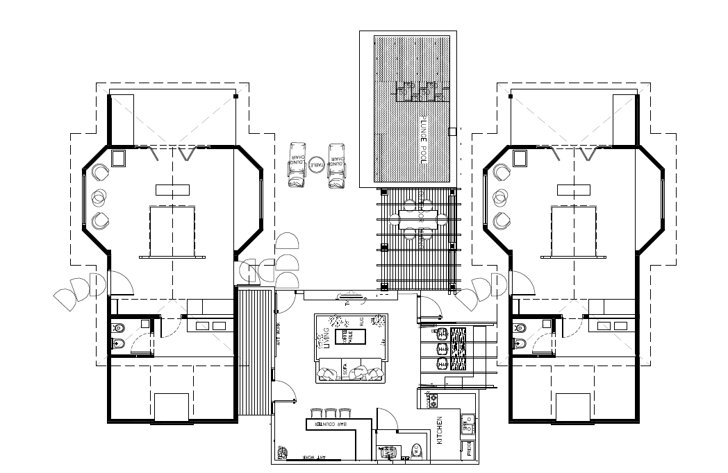 Cocoon Maldives, Cocoon Suite, Grundriss