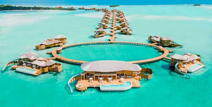 4 Bedroom Water Reserve with Slide, Soneva Jani