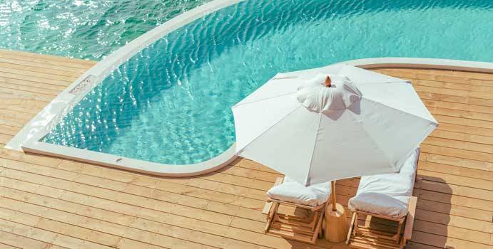 Pool, 4 Bedroom Water Reserve with Slide, Soneva Jani