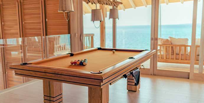 Freizeitraum, 4 Bedroom Water Reserve with Slide, Soneva Jani