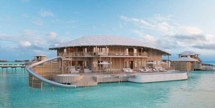 4 Bedroom Water Reserve with Slide, Soneva Jani