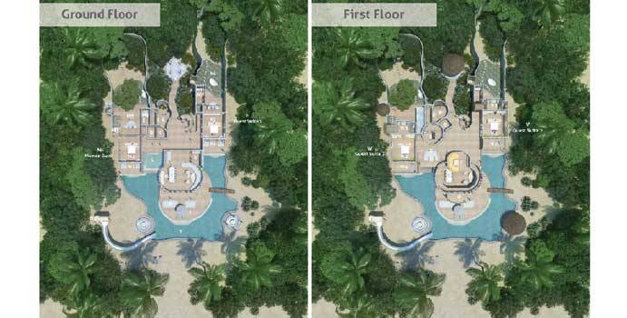 Grundriss, 4 Bedroom Island Reserve with Slide, Soneva Jani