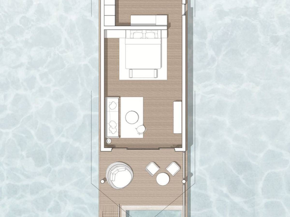 Water Villa with Pool