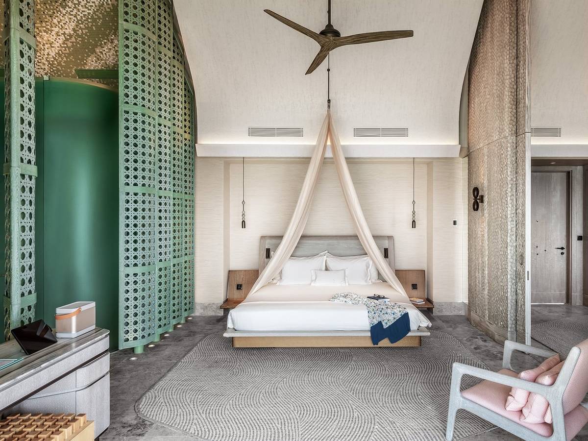 JOALI BEING | Grand Ocean Pool Villa | Schlafzimmer