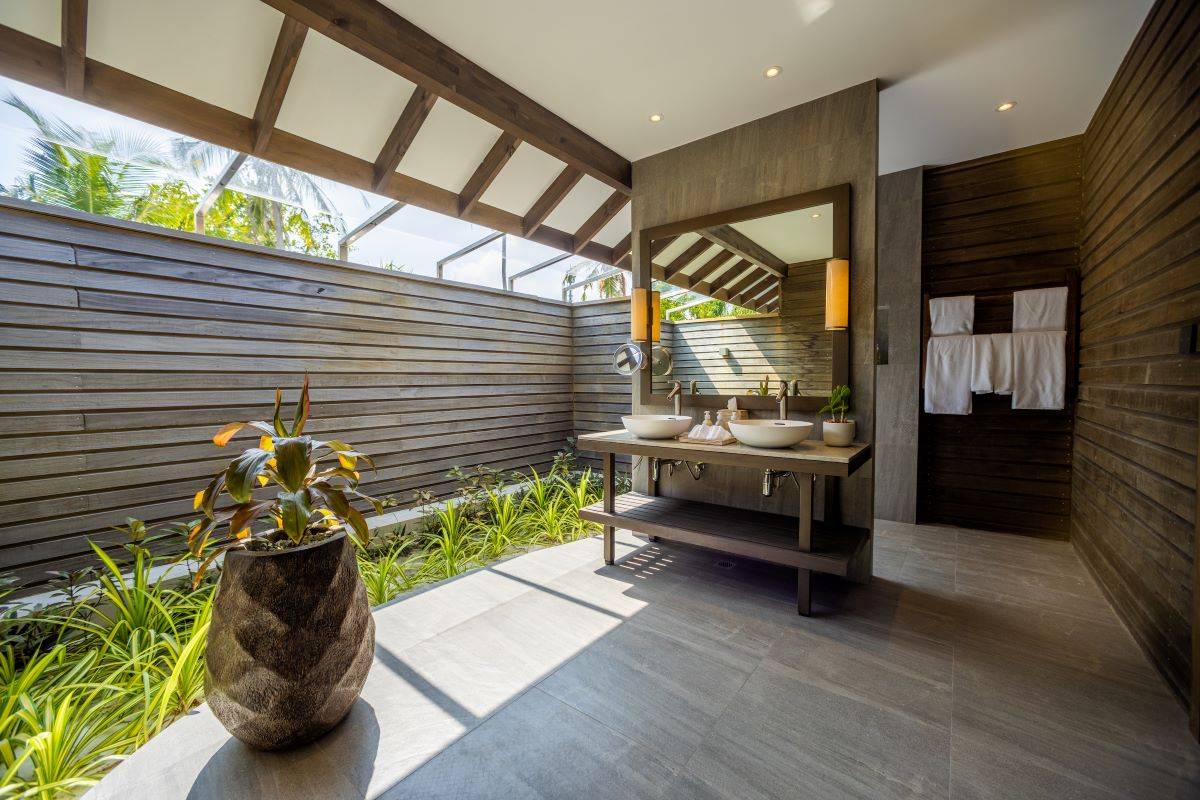 Jawakara Isalnds Maldives, Malediven, Mabin Two Bedroom Villa, Bad