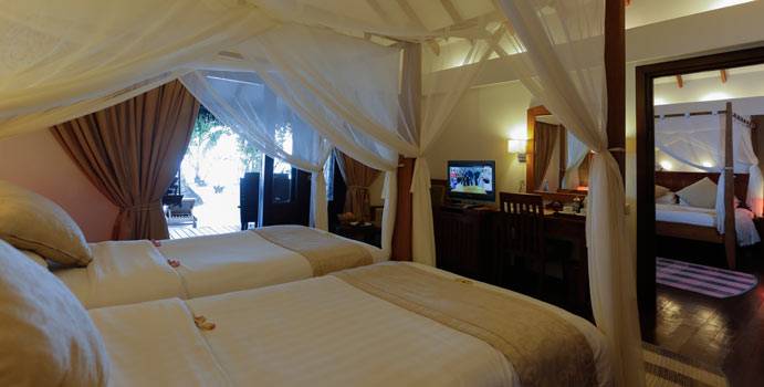 Blick zur Verbindungstüre, Beach Villa - Semi Detached