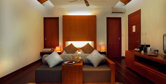 Wohnen, Water Villa, Medhufushi Island Resort