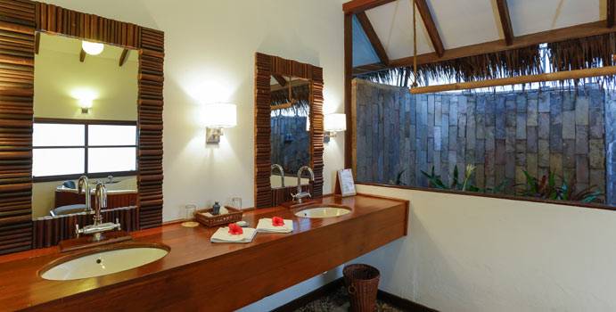 Bad, Lagoon Suite, Medhufushi Island Resort