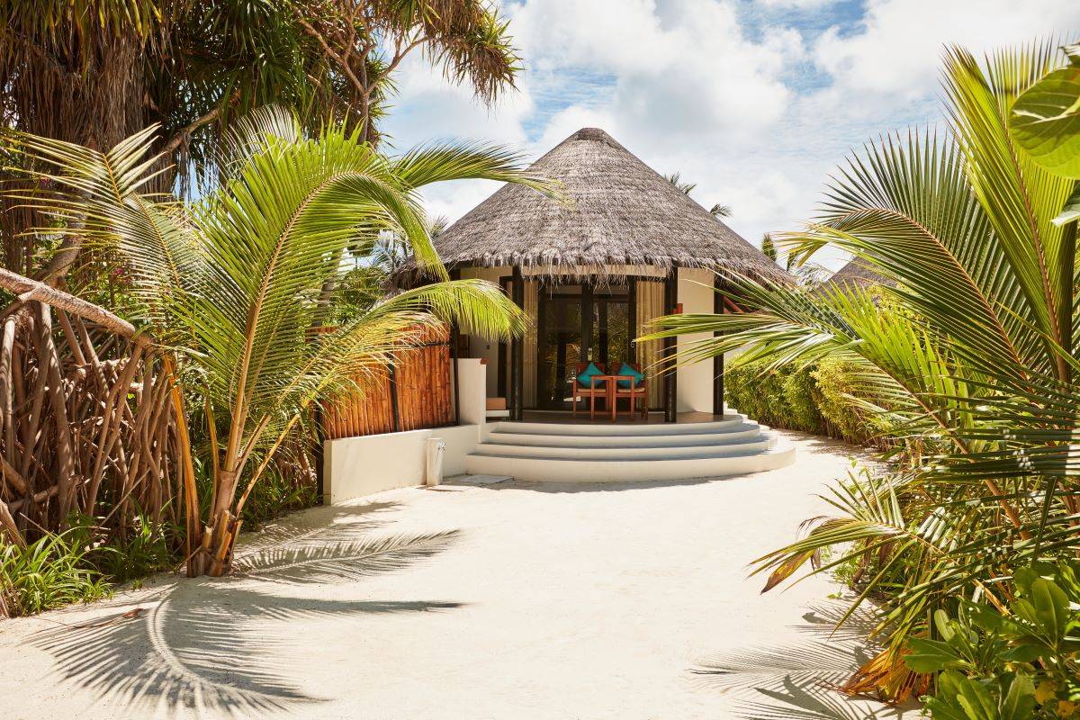 Sun Siyam Iru Fushi, Malediven, Deluxe Beach Villa, Außenbereich