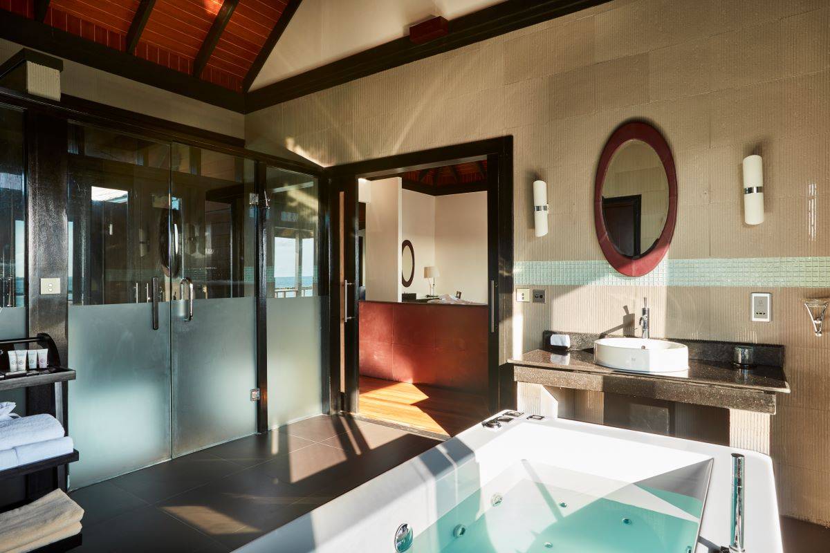 Sun Siyam Iru Fushi, Malediven, Aqua Retreat, Badezimmer